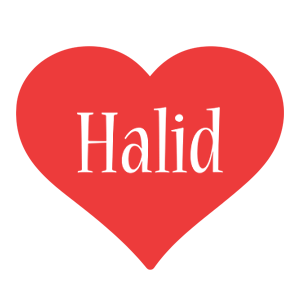 Halid love logo