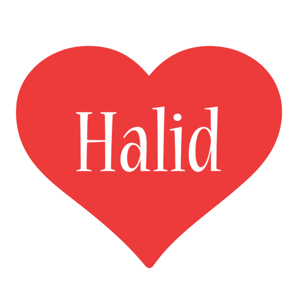 Halid love logo