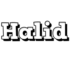 Halid snowing logo