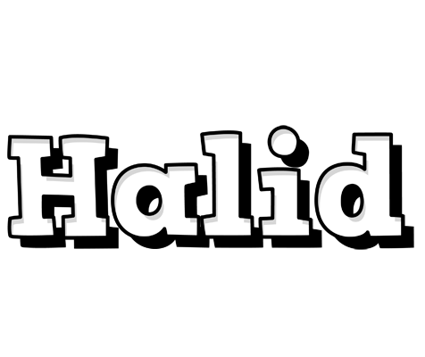Halid snowing logo