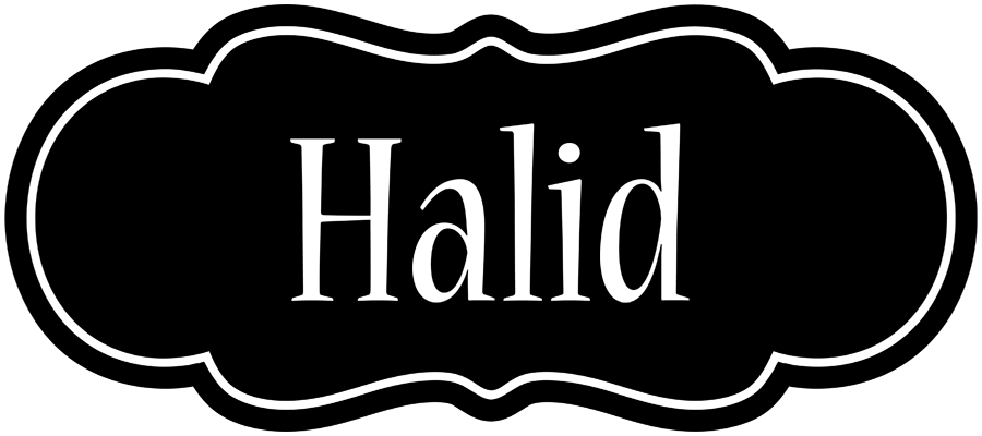 Halid welcome logo
