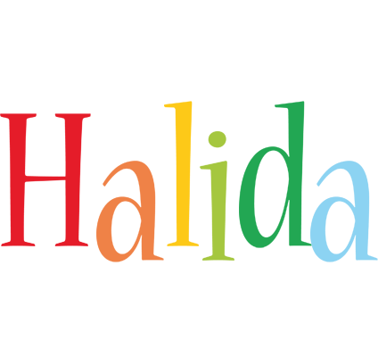 Halida birthday logo
