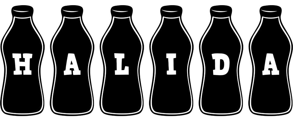 Halida bottle logo