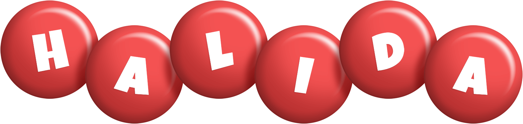 Halida candy-red logo