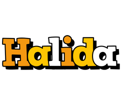 Halida cartoon logo