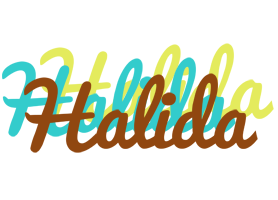 Halida cupcake logo