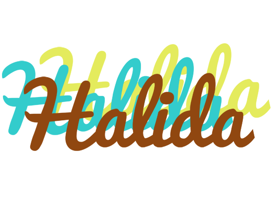Halida cupcake logo
