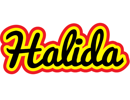 Halida flaming logo