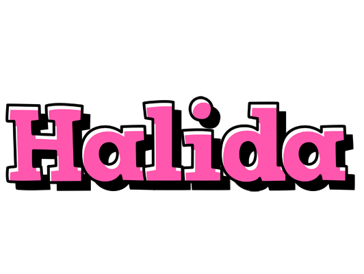 Halida girlish logo