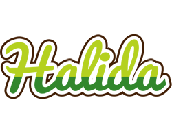 Halida golfing logo