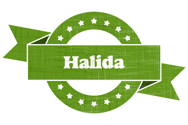 Halida natural logo