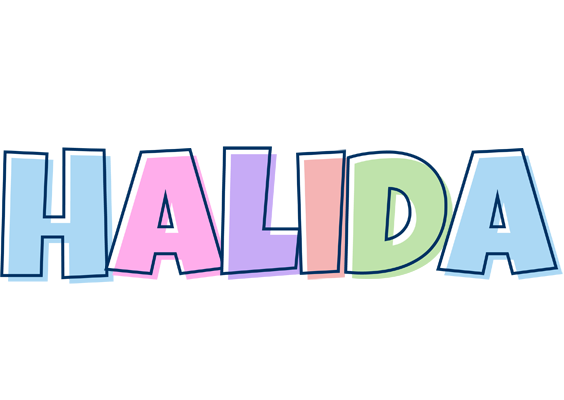 Halida pastel logo
