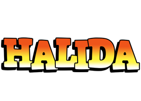 Halida sunset logo