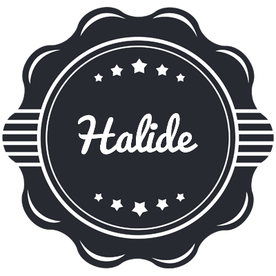 Halide badge logo