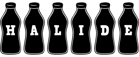 Halide bottle logo