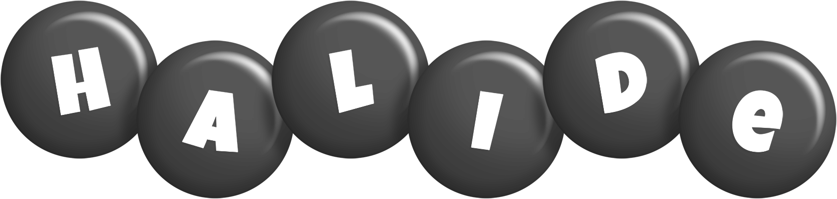 Halide candy-black logo