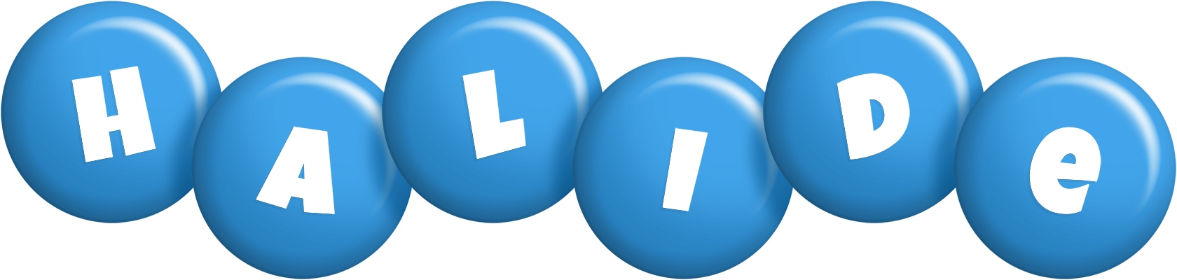 Halide candy-blue logo
