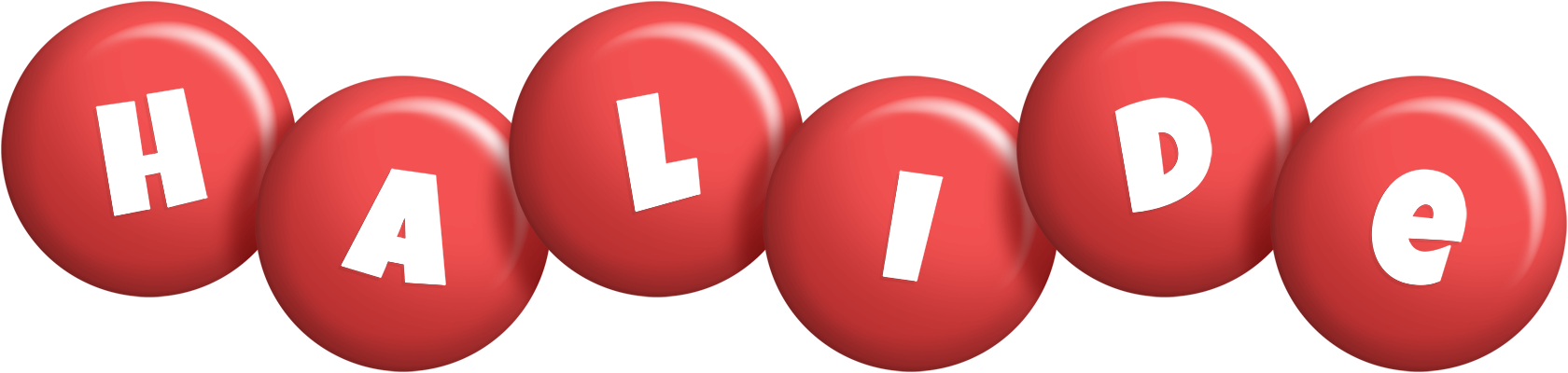 Halide candy-red logo