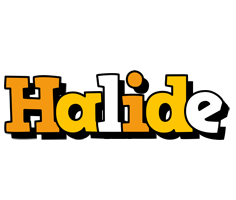 Halide cartoon logo