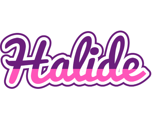 Halide cheerful logo