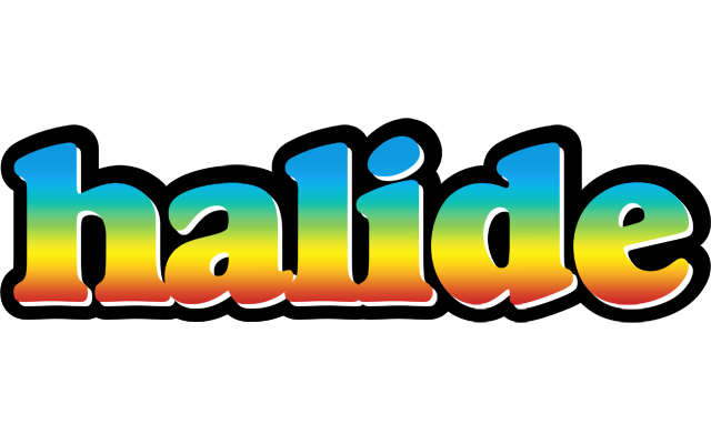 Halide color logo