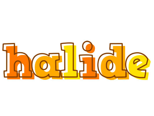 Halide desert logo