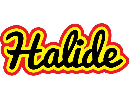 Halide flaming logo