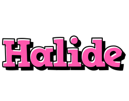 Halide girlish logo