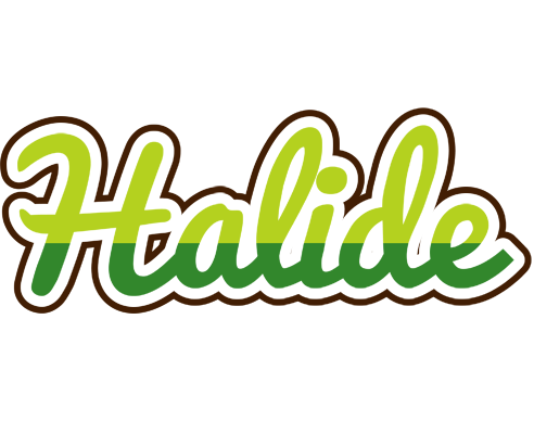 Halide golfing logo