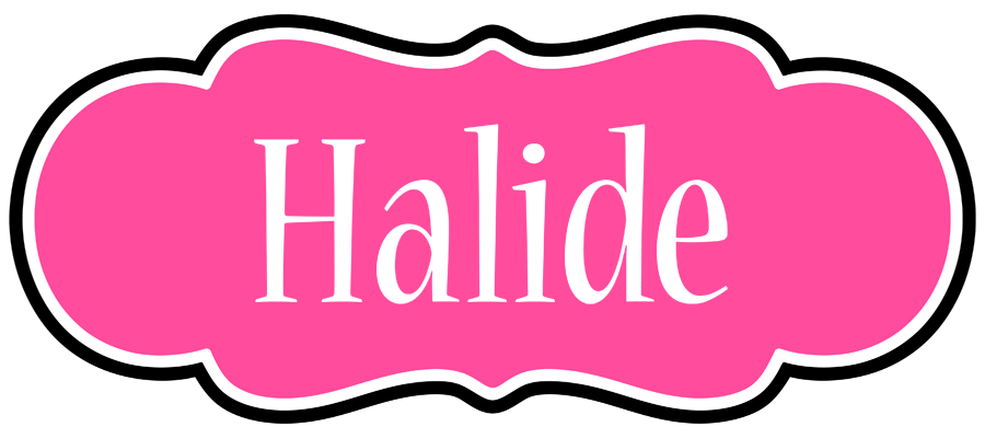 Halide invitation logo