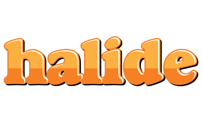 Halide orange logo