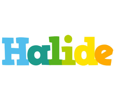 Halide rainbows logo