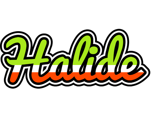 Halide superfun logo