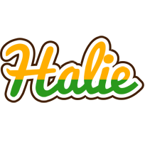 Halie banana logo