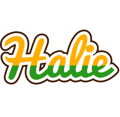 Halie banana logo