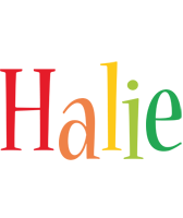 Halie birthday logo