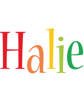 Halie birthday logo