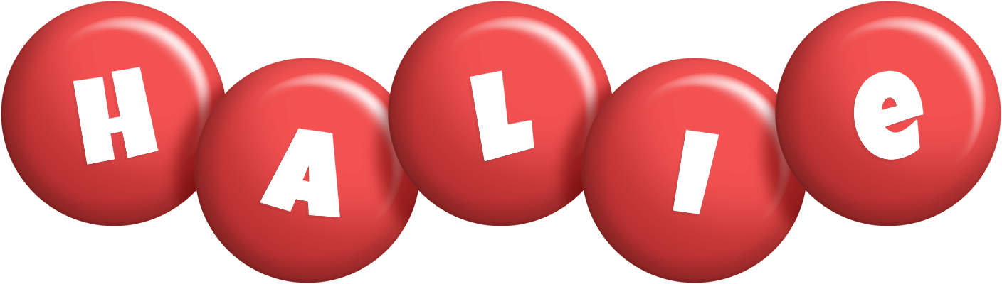 Halie candy-red logo
