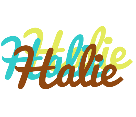 Halie cupcake logo