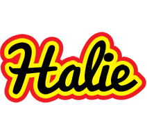 Halie flaming logo