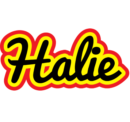 Halie flaming logo