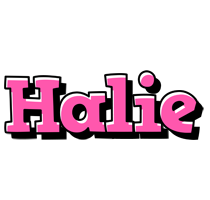 Halie girlish logo