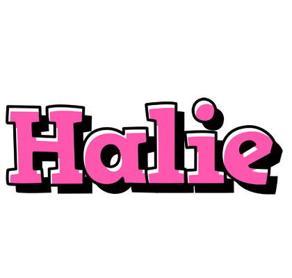 Halie girlish logo