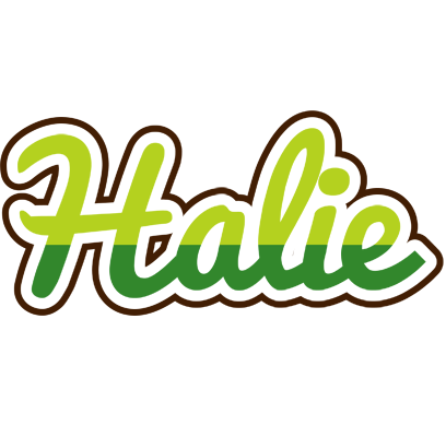 Halie golfing logo