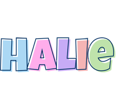 Halie pastel logo