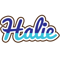 Halie raining logo