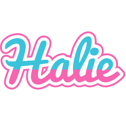 Halie woman logo