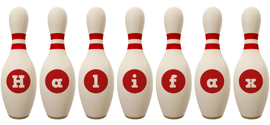 Halifax bowling-pin logo