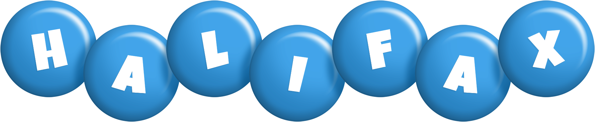 Halifax candy-blue logo