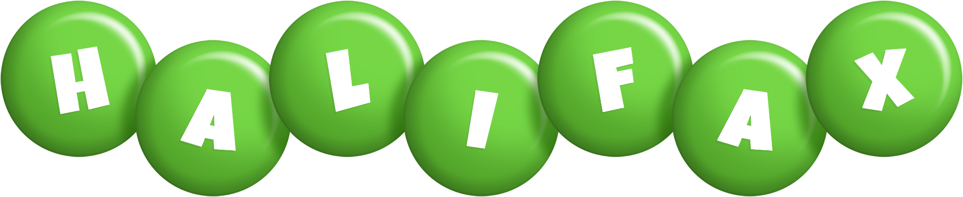 Halifax candy-green logo